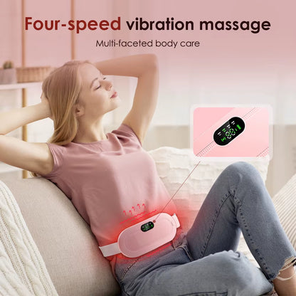 Menstrual Comfort Heating Pad - Warm Belt for Dysmenorrhea Relief and Uterine Support